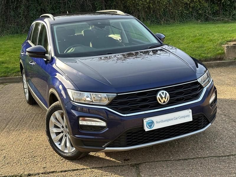 Used VW T-Roc SE 115 HP (84 kW) 2019 Blue SUV