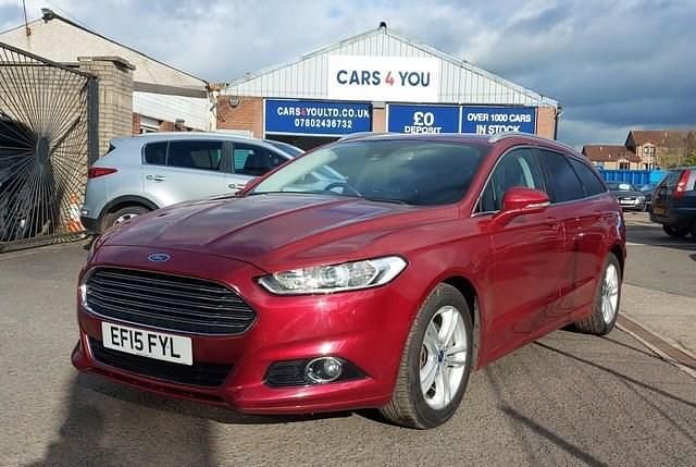 Used Ford Mondeo Titanium 159 HP (116 kW) 2015 Red Estate