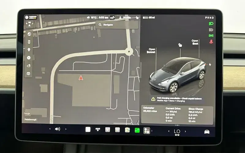 Used Tesla Model Y Long Range AWD 378 kW (514 HP) 2022 Grey SUV