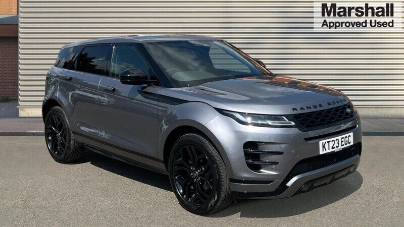 Metallic eiger grey Used 2023 Land Rover Range Rover evoque HSE Dynamic Hatchback | £31,409 (A bit pricey) - Image 1/4