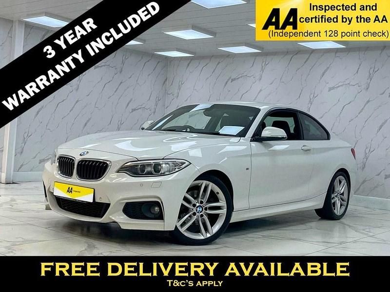 White Used 2014 BMW 220 M Sport Coupe | £9,295 (Fair price) - Image 1/4