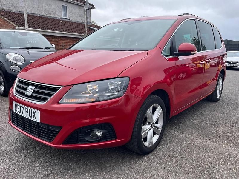 Begagnad Seat Alhambra Ecomotive 150 HK (110 kW) 2017 Röd Minibuss
