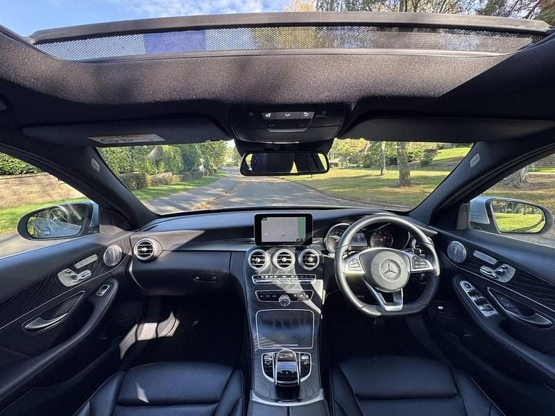 Used Mercedes C300 AMG Line Premium Plus 2016 Silver Estate