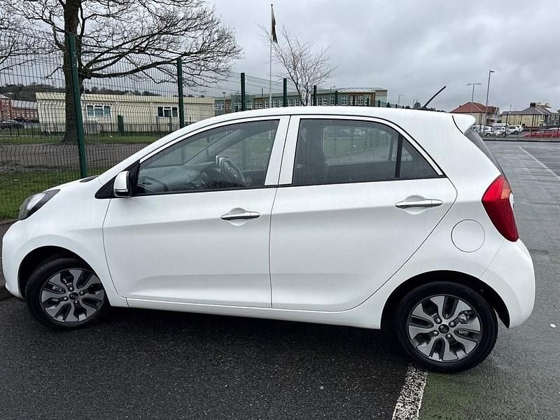 Used Kia Picanto 84 HP (61 kW) 2016 White Hatchback