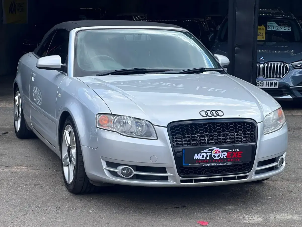 Used Audi A4 Cabriolet Sport 200 HP (147 kW) 2006 Silver Cabriolet