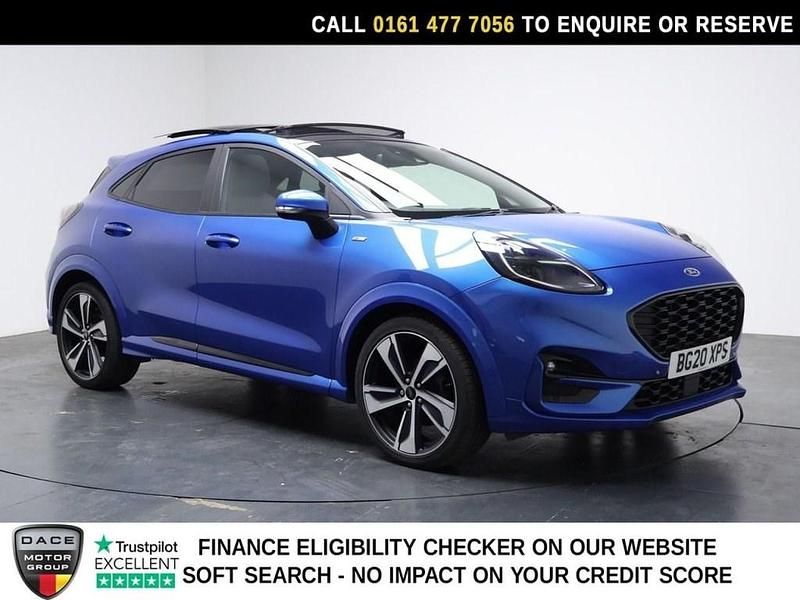 Used Ford Puma ST-Line X 155 HP (114 kW) 2020 Blue SUV