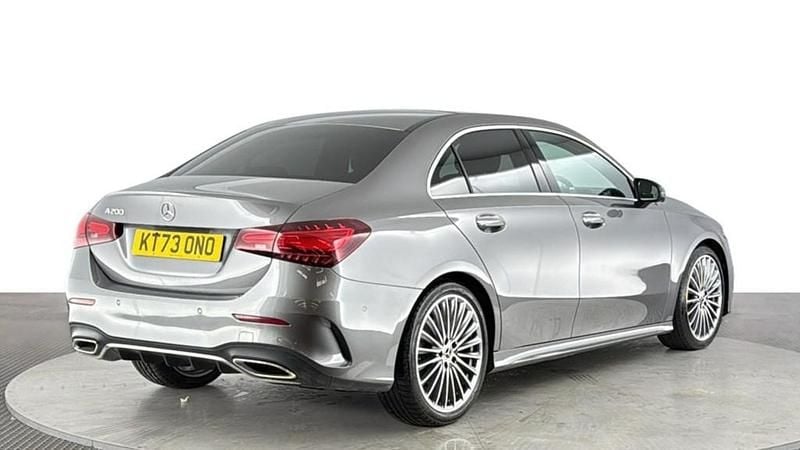 Używany Mercedes A200 AMG line 2023 Szary Sedan/Limuzyna