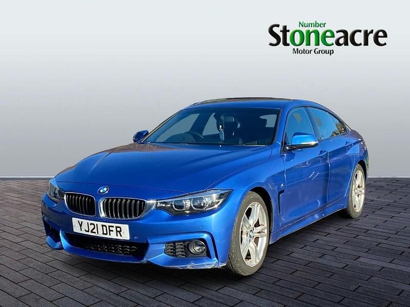 Used BMW 420 Gran Coupé M Sport 181 HP (133 kW) 2021 Blue Coupe