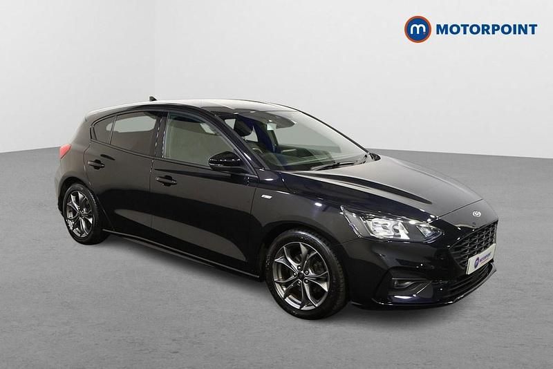 Black Used 2020 Ford Focus ST-Line Hatchback | £14,249 (Fair price) - Image 1/4