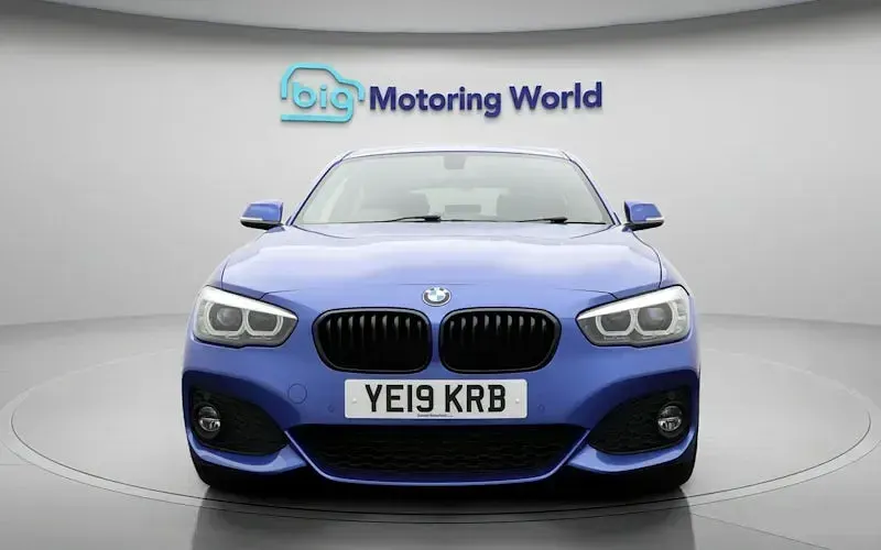 Used BMW 120 M Sport 184 HP (135 kW) 2019 Blue Hatchback