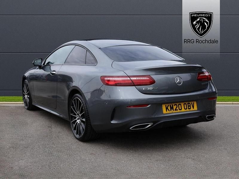 Used Mercedes E300 AMG line 242 HP (177 kW) 2020 Grey Coupe