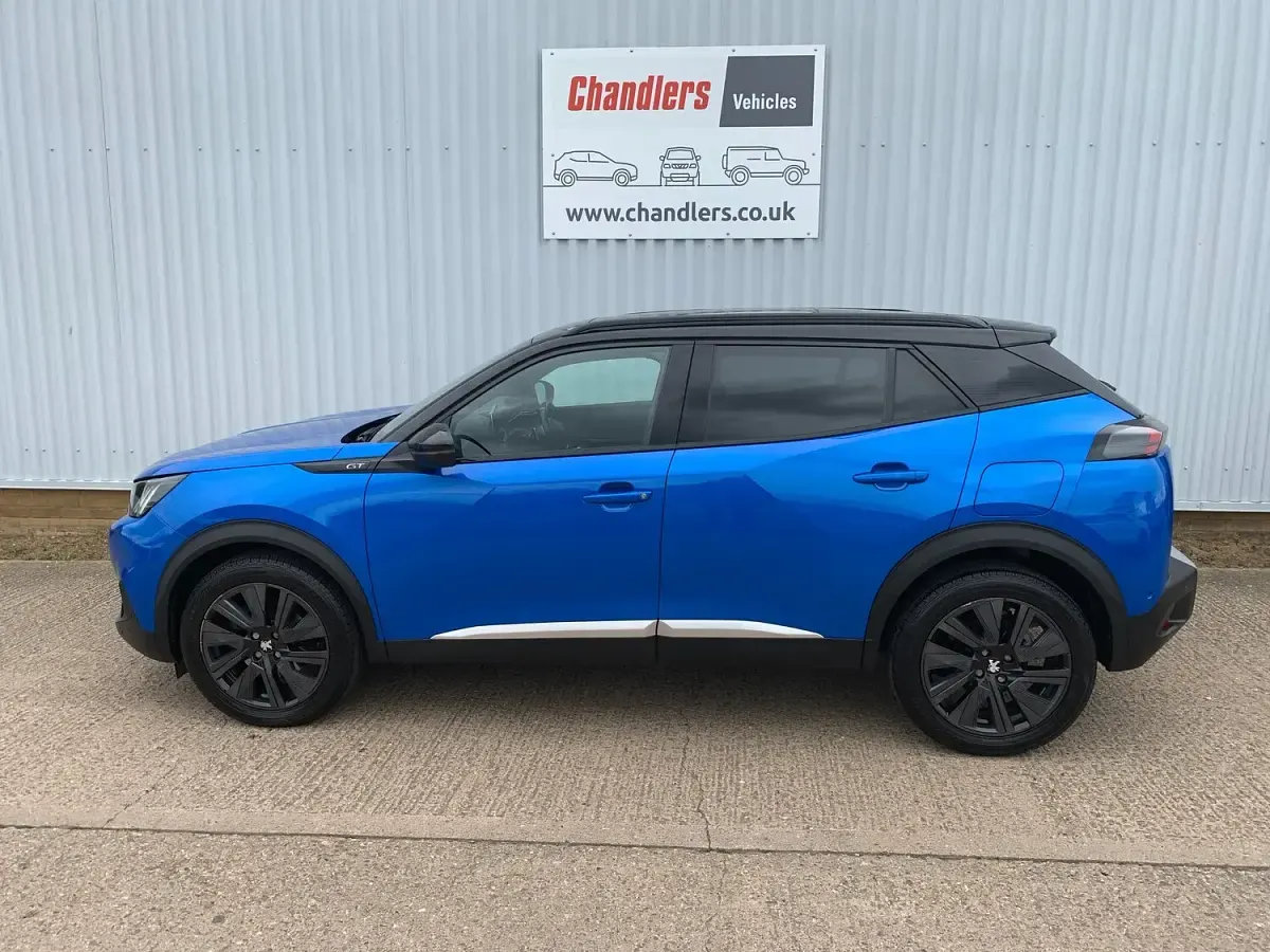 Used Peugeot 2008 GTi 155 HP (114 kW) 2020 Blue SUV
