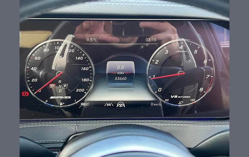 Used Mercedes S63L AMG Executive 603 HP (443 kW) 2020 Black Sedan