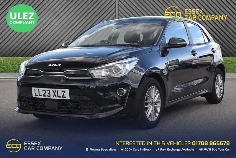 Black Used 2023 Kia Rio Hatchback | £12,990 (Fair price) - Image 1/4