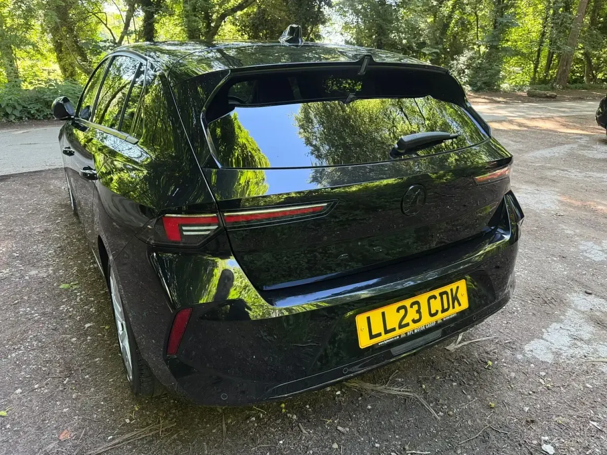 Used Vauxhall Astra 130 HP (95 kW) 2023 Black Hatchback