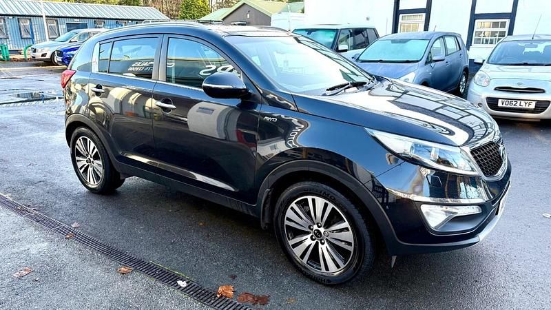 Black Used 2014 Kia Sportage SUV | £3,799 (Good price) - Image 1/4