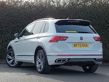 Used VW Tiguan R-line Edition 150 HP (110 kW) 2023 White SUV