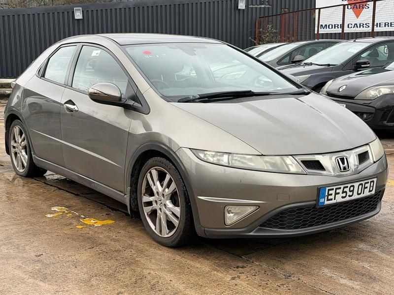 Used Honda Civic EX 2010 Grey Hatchback