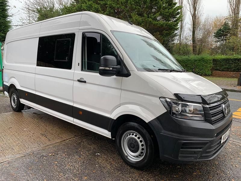 White Used 2021 VW Crafter Trendline Van | £20,995 (Expensive) - Image 1/4