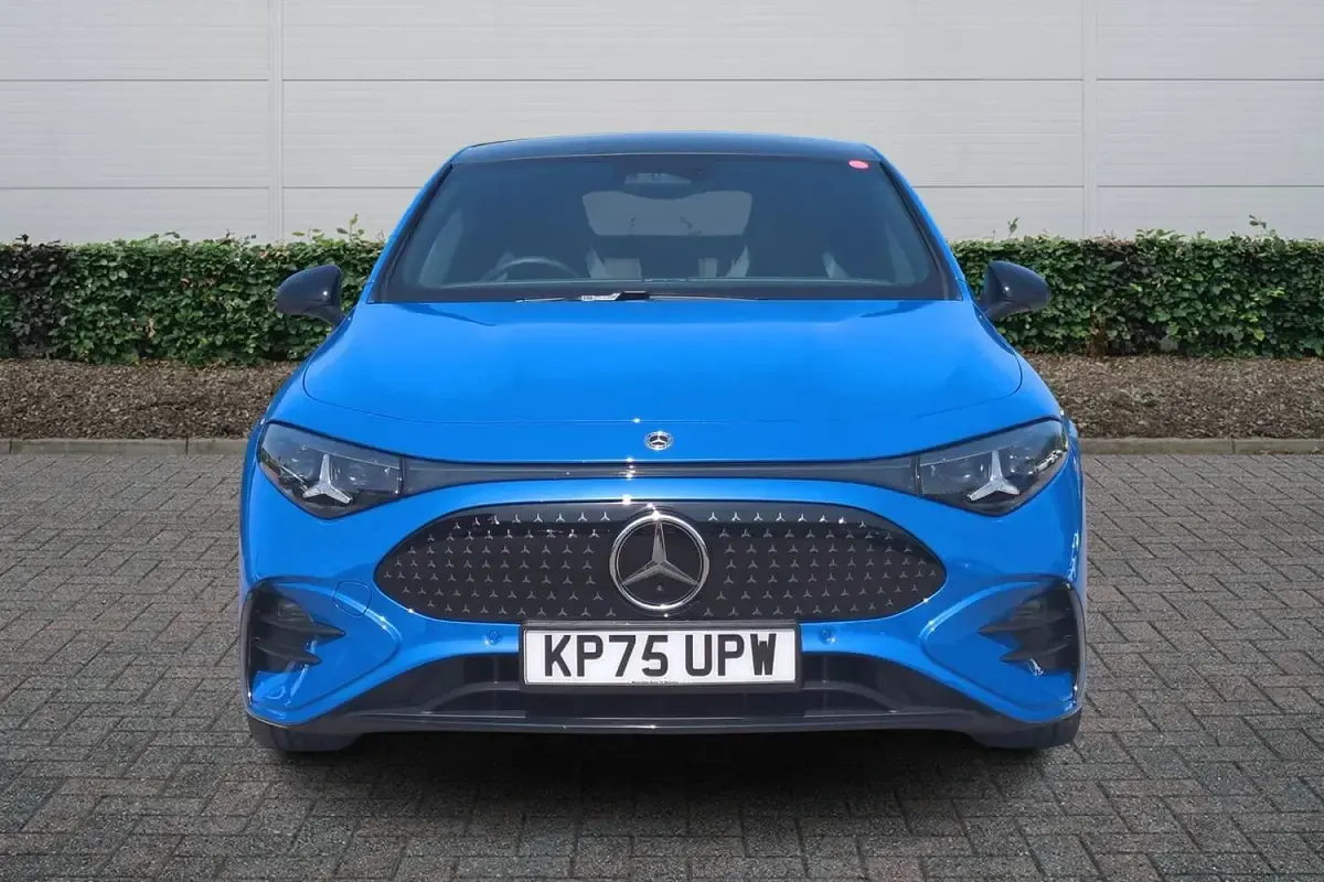 Used Mercedes CLA 250+ AMG line 200 kW (272 HP) 2025 Blue Sedan