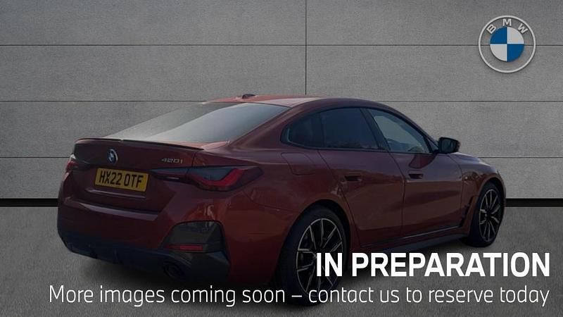 Used BMW 420 Gran Coupé M Sport 181 HP (133 kW) 2022 Orange Coupe