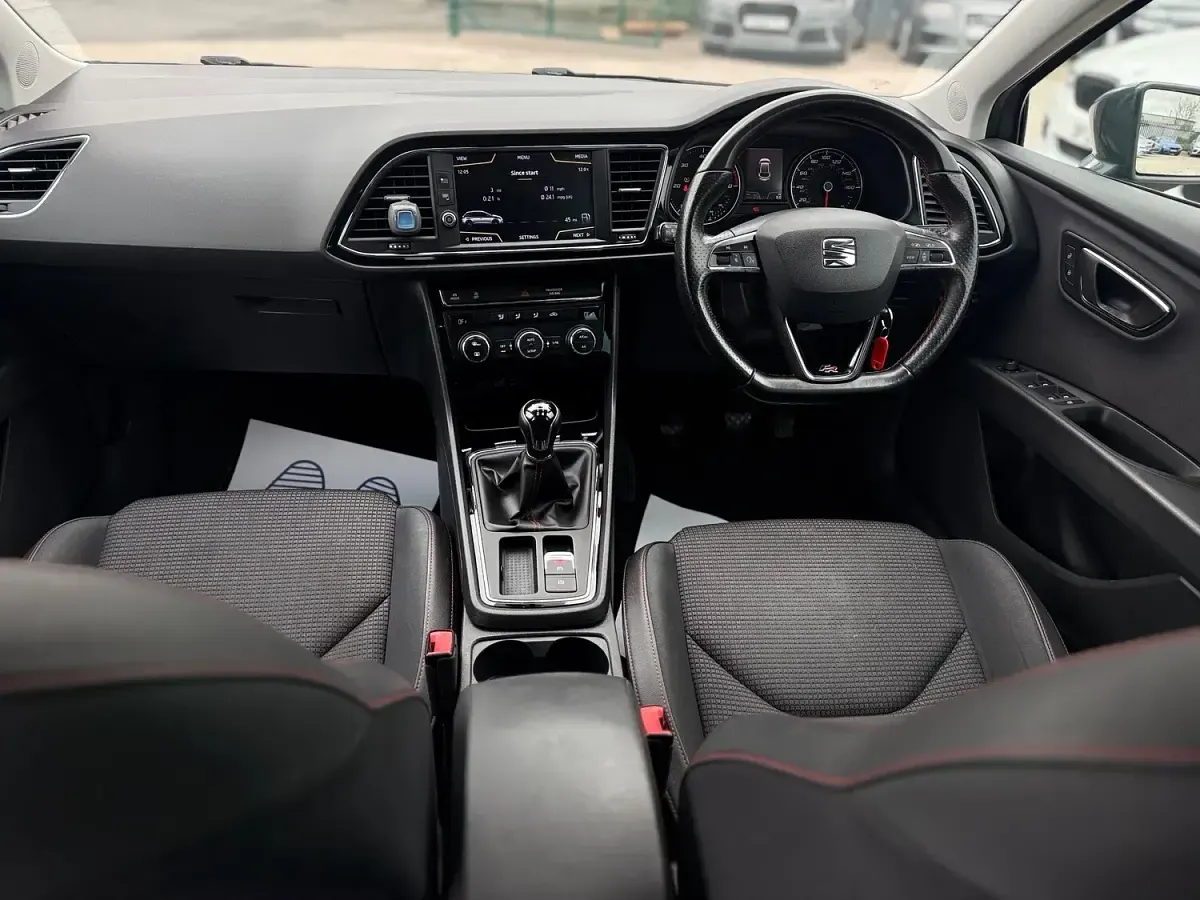 Used Seat Leon FR 184 HP (135 kW) 2018 Grey Hatchback