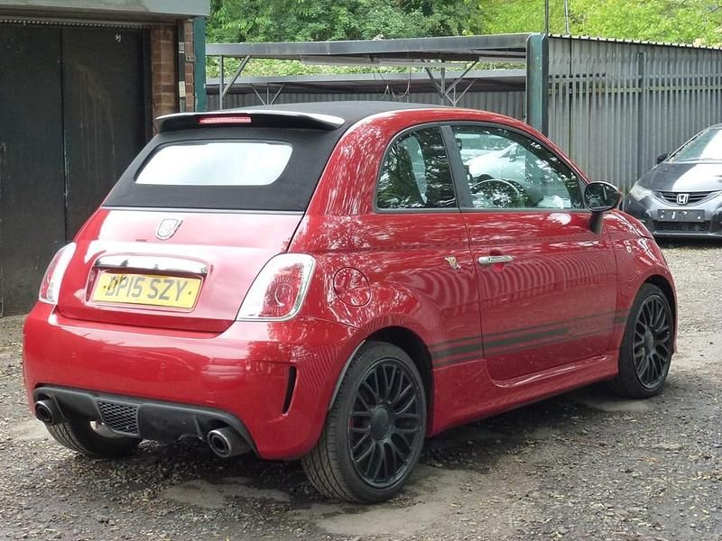 Used Abarth 500C 2015 Red Cabriolet