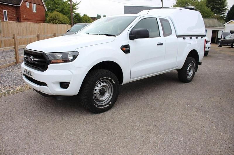 White Used 2021 Ford Ranger XL Pickup | £15,995 (Fair price) - Image 1/4