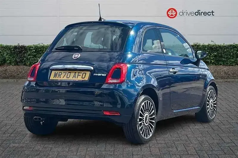 Used Fiat 500 Launch Edition 70 HP (51 kW) 2020 Blue Hatchback