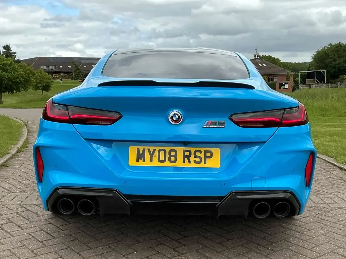 Used BMW M8 Competition Edition 616 HP (453 kW) 2022 Blue Coupe