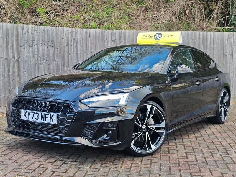Used Audi A5 Sportback Black Edition 245 HP (180 kW) 2023 Black Hatchback