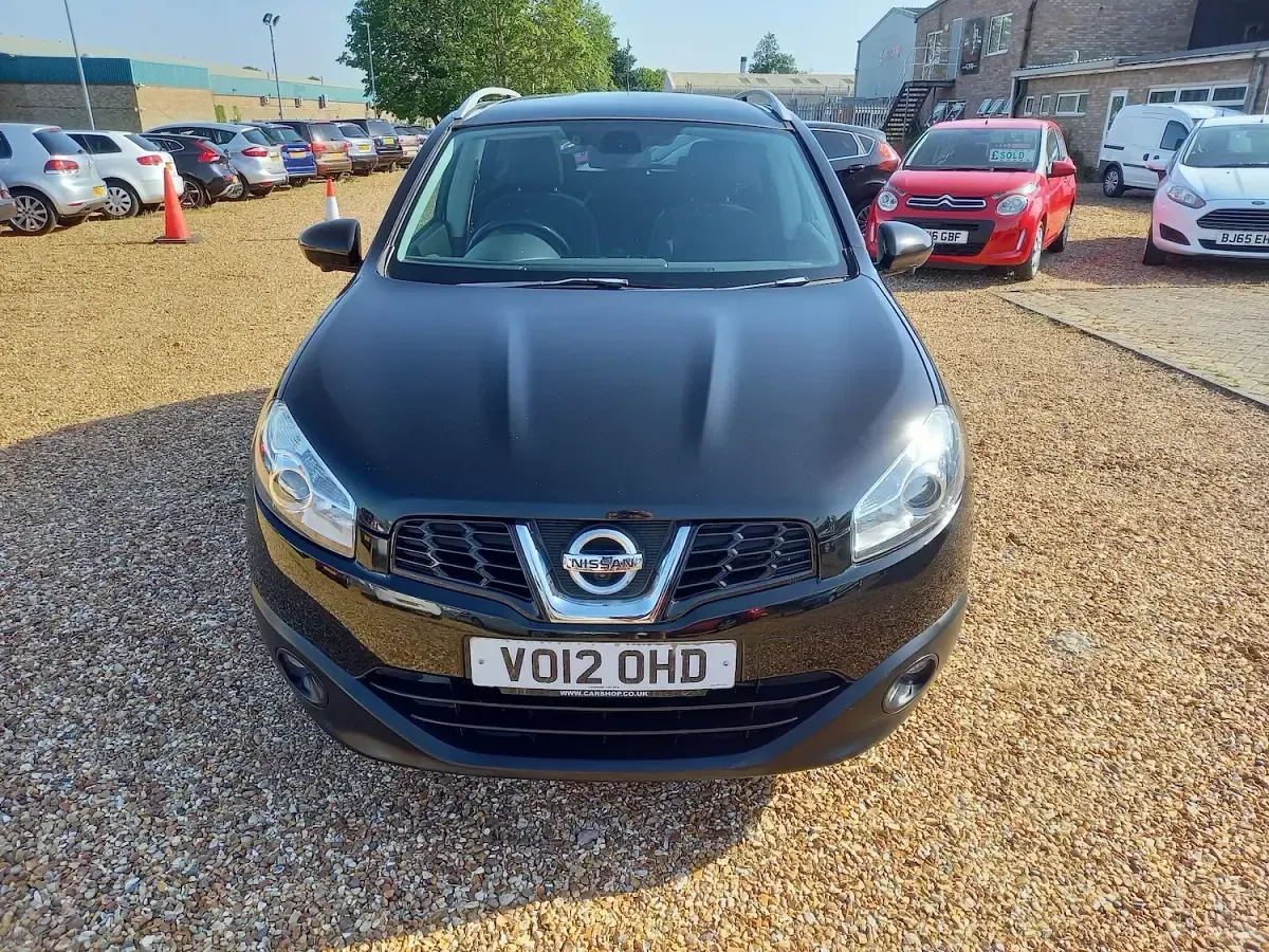Used Nissan Qashqai N-TEC 110 HP (80 kW) 2012 Black SUV