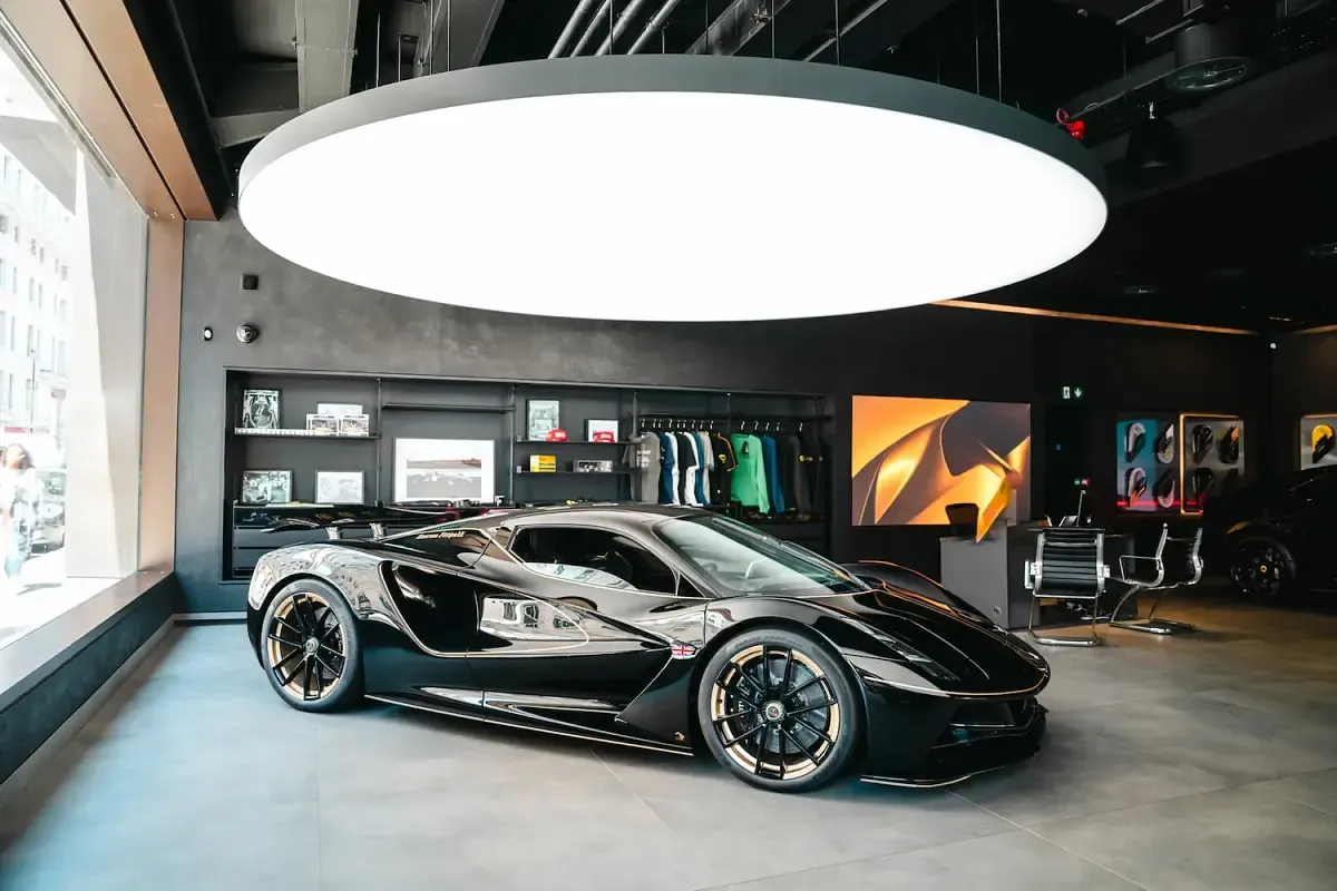 New Lotus Evija 2026 John player special type 72 livery Coupe