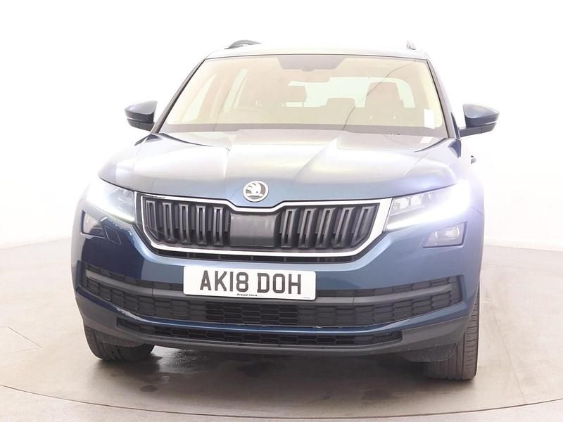 Used Skoda Kodiaq SE L 150 HP (110 kW) 2018 Blue SUV