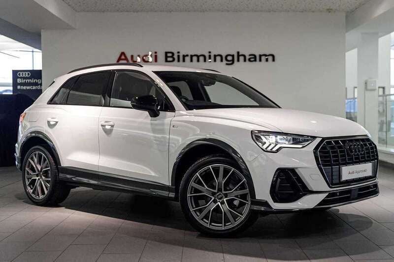Arkona white Used 2025 Audi Q3 Black Edition SUV | £39,000 (Fair price) - Image 1/4