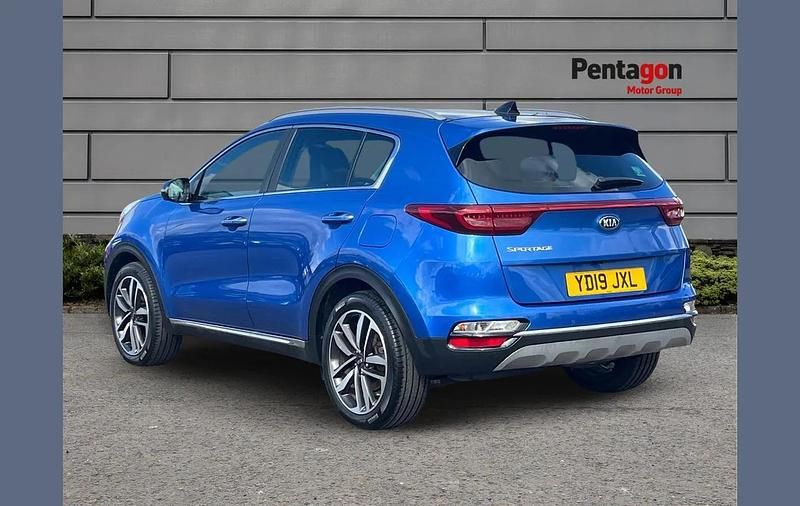 Used Kia Sportage 134 HP (98 kW) 2019 Blue SUV