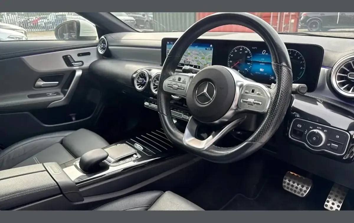 Used Mercedes CLA250 AMG Line Premium Plus 214 HP (157 kW) 2022 White Coupe
