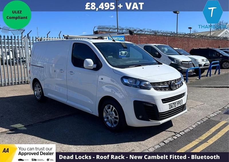 Used Vauxhall Vivaro Sportive 120 HP (88 kW) 2020 White MPV