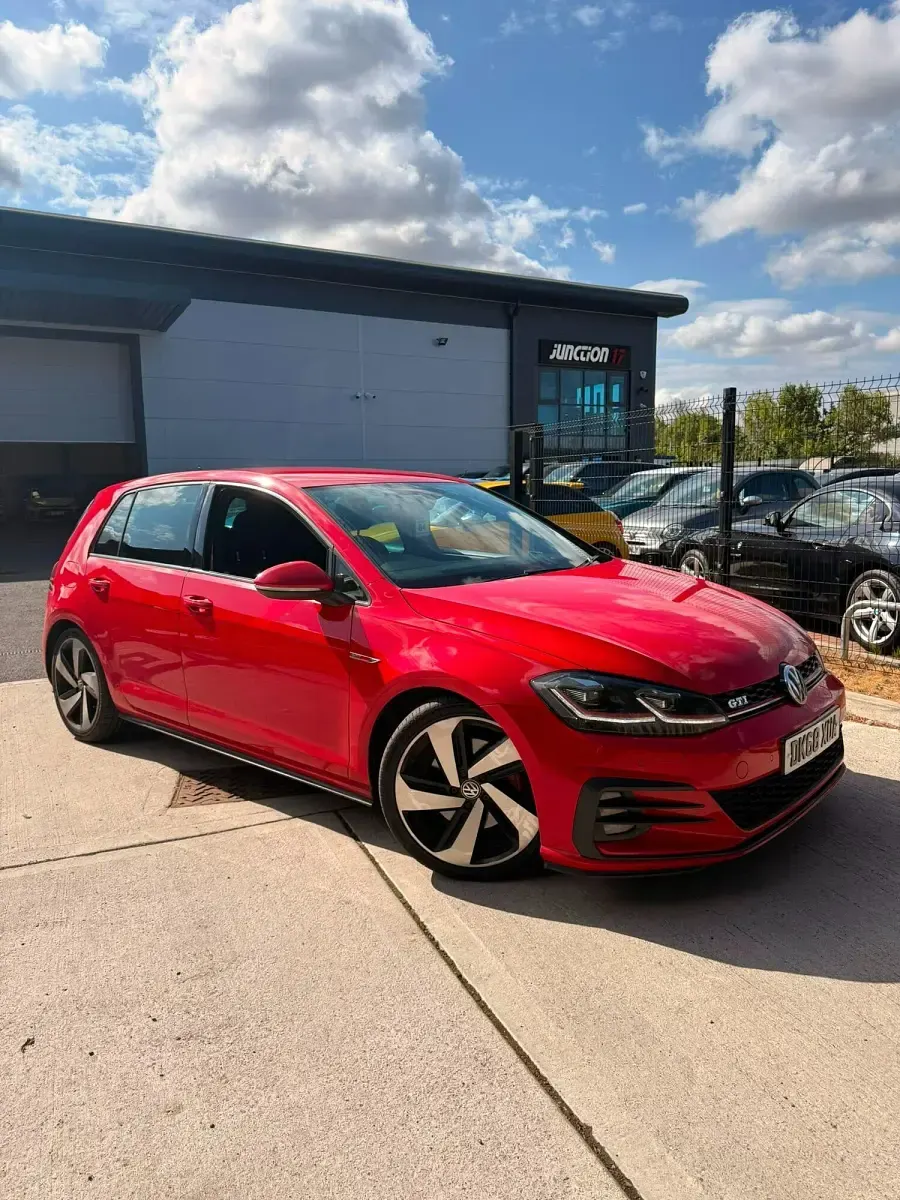 Used VW Golf VII GTI 2018 Red Hatchback