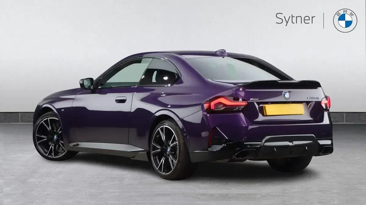 Used BMW M240i M Sport 369 HP (271 kW) 2022 Purple Coupe
