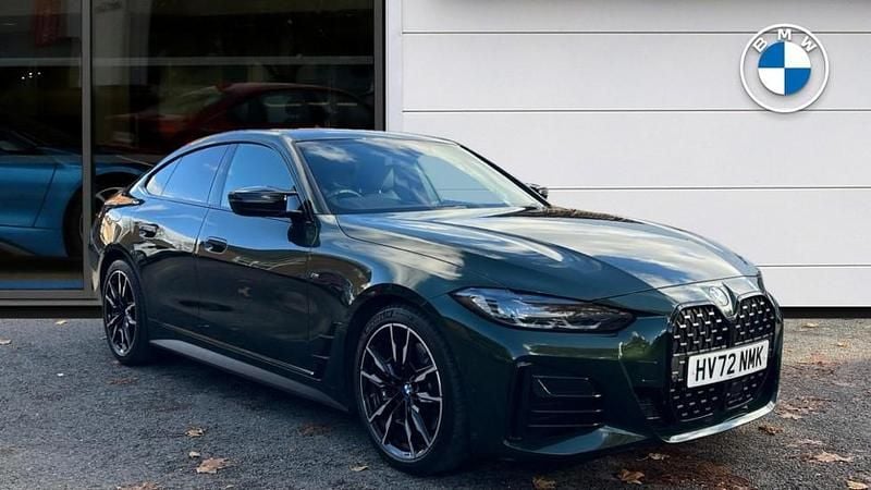 Green Used 2022 BMW M440 M Sport Sedan | £38,806 (Good price) - Image 1/4