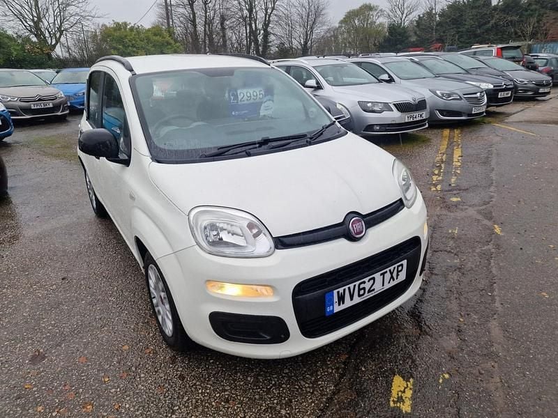 White Used 2012 Fiat Panda Easy Hatchback | £2,995 (Fair price) - Image 1/4