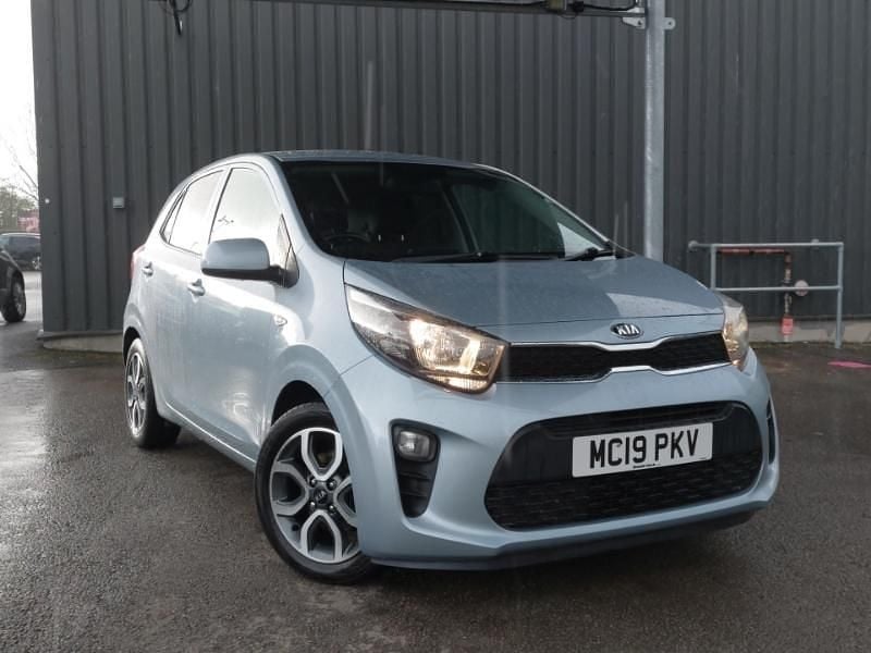 Used Kia Picanto 2019 Blue Hatchback