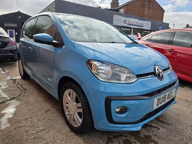 Blue Used 2018 VW up! high up! Hatchback | £8,995 (Fair price) - Image 1/4