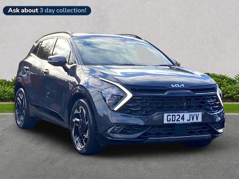 Grey Used 2024 Kia Sportage 4 SUV | £28,116 (Good price) - Image 1/4