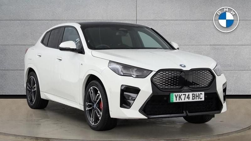 White Used 2025 BMW iX2 M Sport SUV | £35,750 (A bit pricey) - Image 1/4