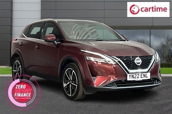 Red Used 2022 Nissan Qashqai S SUV | £20,305 (Fair price) - Image 1/3