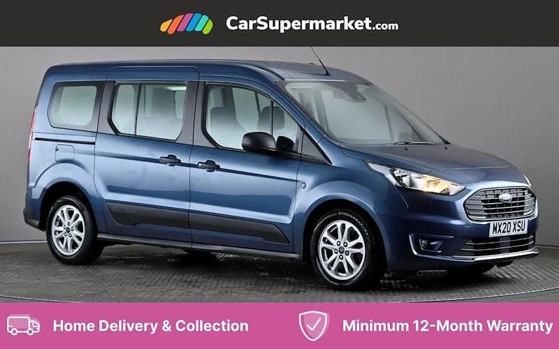 Blue Used 2020 Ford Grand Tourneo Connect Zetec MPV | £15,697 (Fair price) - Image 1/4