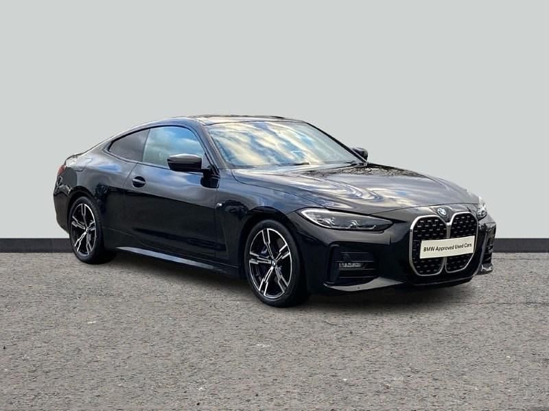 Black Used 2021 BMW 430 M Sport Coupe | £28,750 (Fair price) - Image 1/4