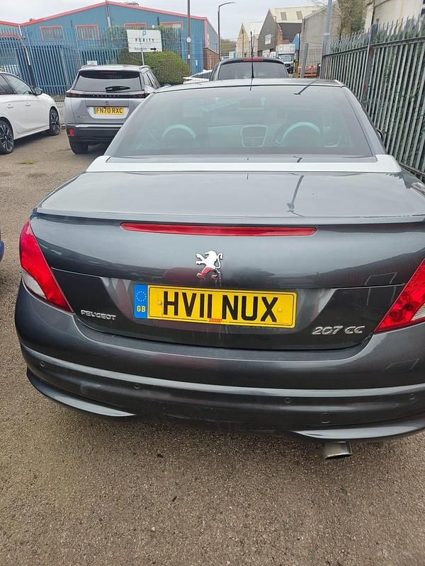 Used Peugeot 207 GTi 120 HP (88 kW) 2011 Grey Cabriolet